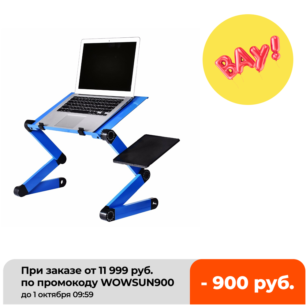 Aluminum Alloy Laptop Table Ad - Desk Setup Laptop ulasan dan harga