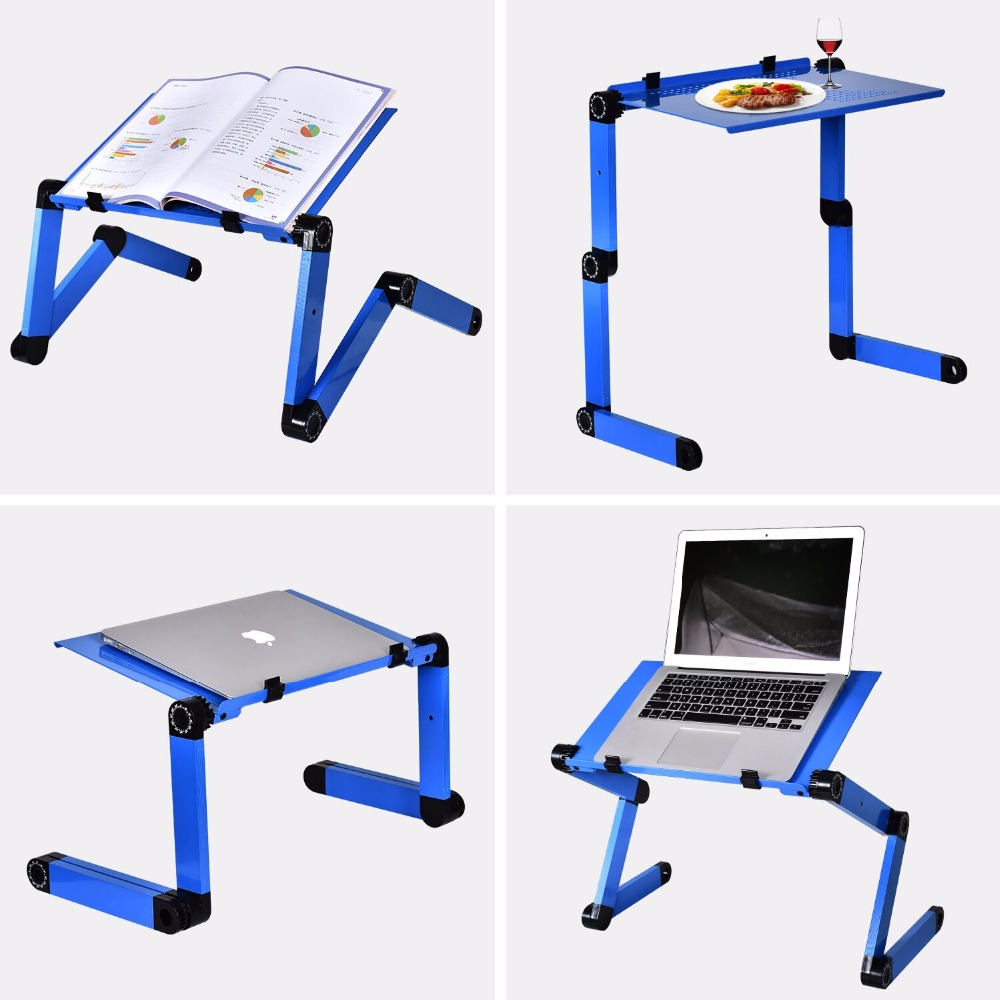 Aluminum Alloy Laptop Table Ad - Desk Setup Laptop ulasan dan harga