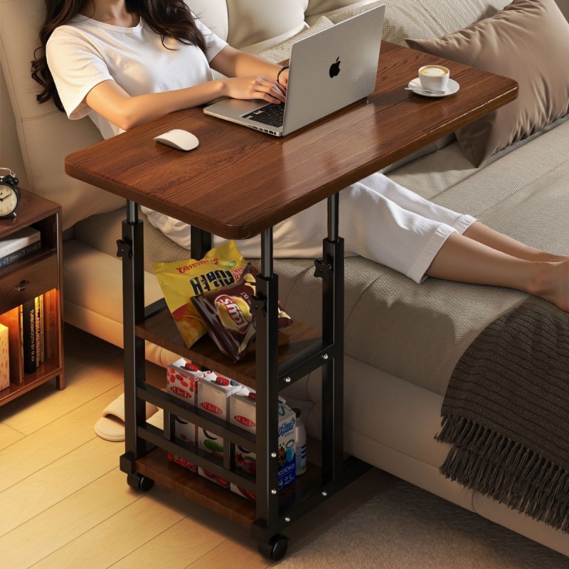 Movable Lifting Bedside Table  - Desk Setup Laptop ulasan dan harga