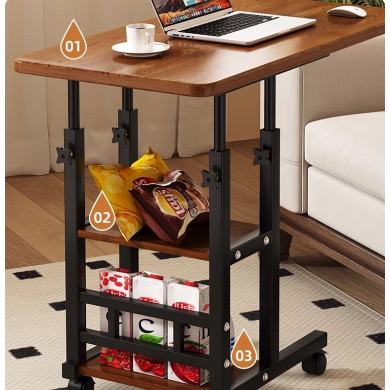 Movable Lifting Bedside Table  - Desk Setup Laptop ulasan dan harga
