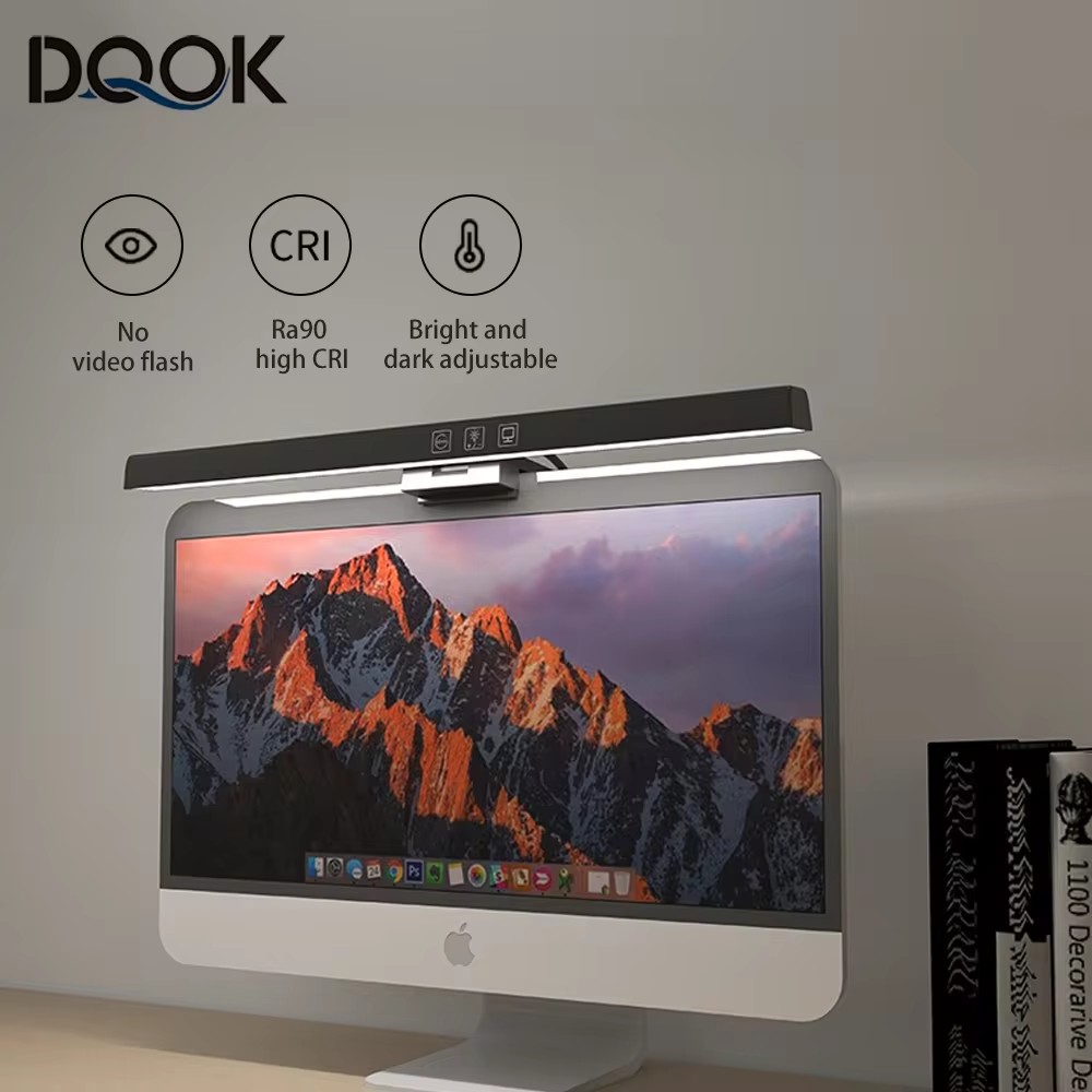 Screen LED Bar Desk Lamp PC Co - Desk Setup Laptop ulasan dan harga