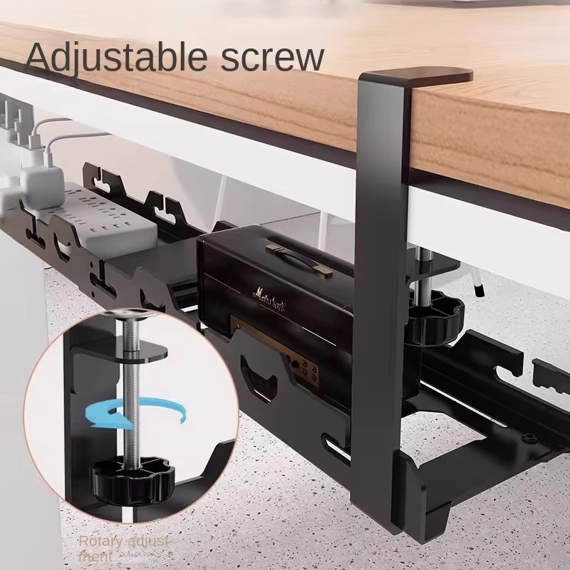 Under-Desk Metal Tray for Cabl - Desk Setup Requirements ulasan dan harga