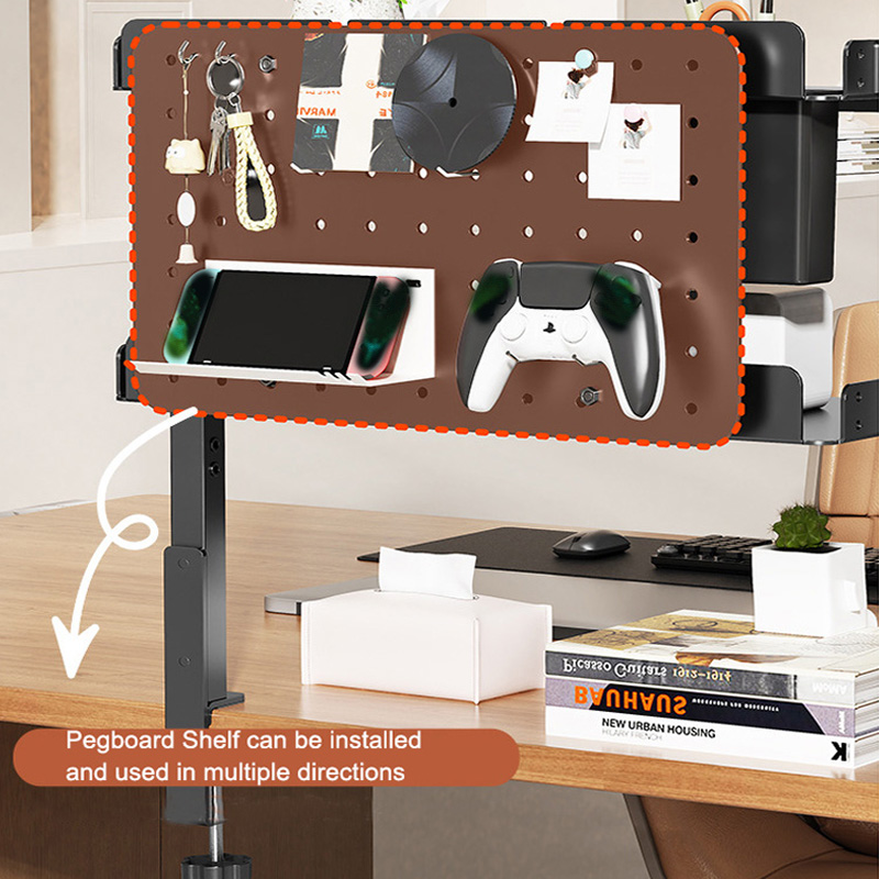 Clamp-on 14 inch Above Below D - Desk Setup Organizer ulasan dan harga