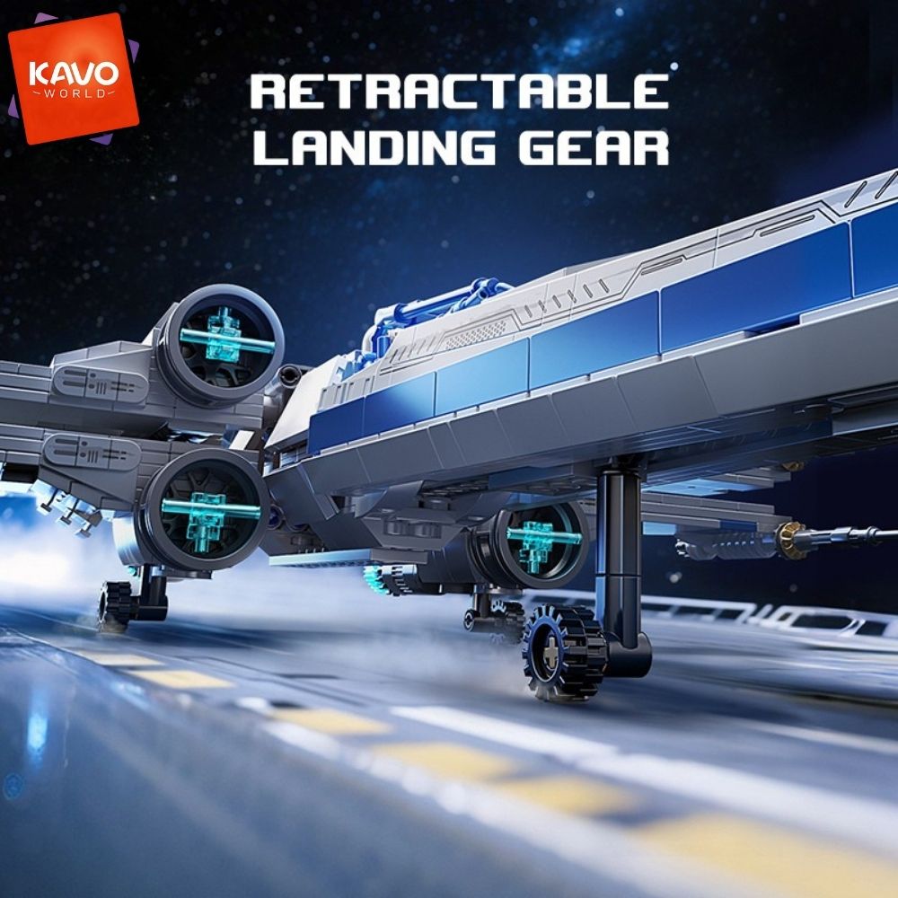 KAVOWORLD 1271pcs Sci-Fi Space - Desk Setup Build ulasan dan harga