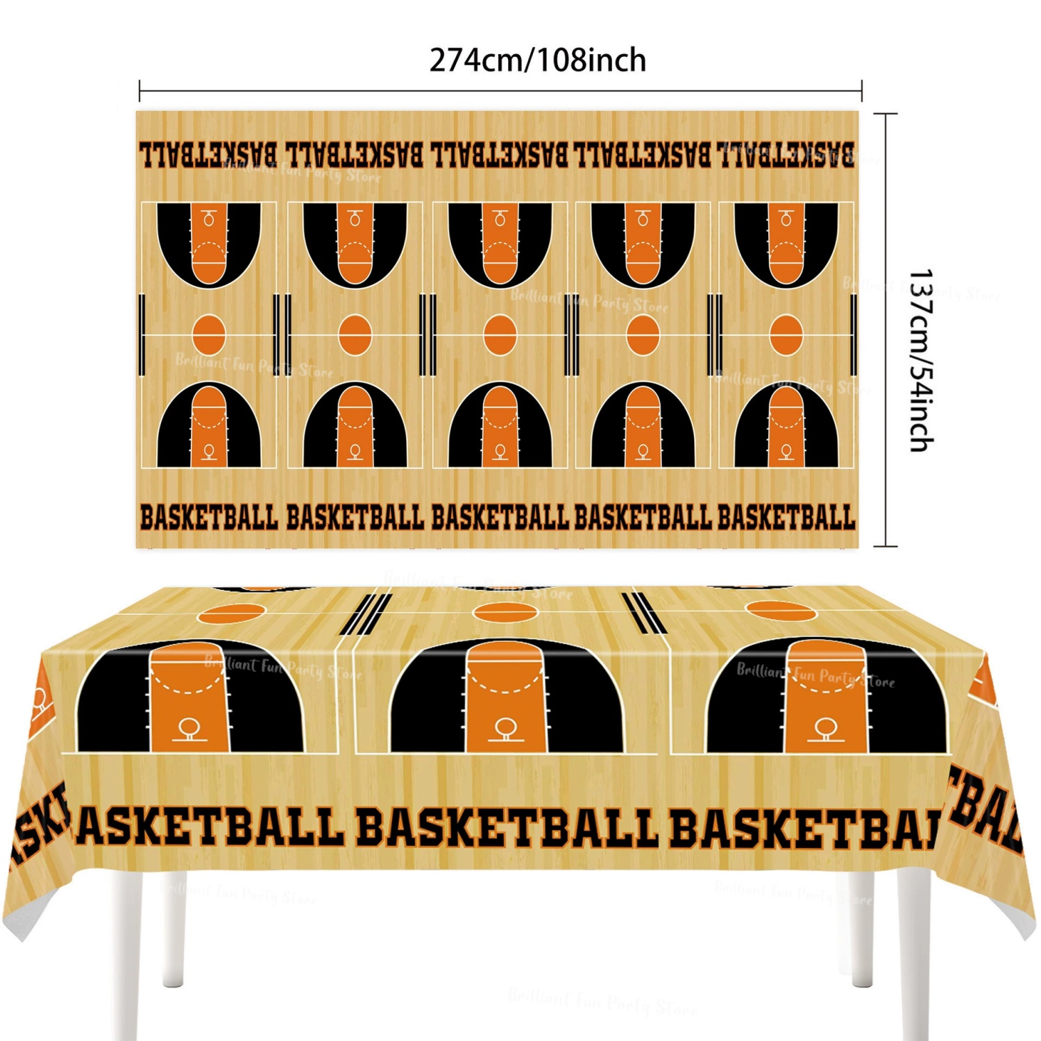 Soccer Basketball Theme Tablec - Desk Setup Girl ulasan dan harga