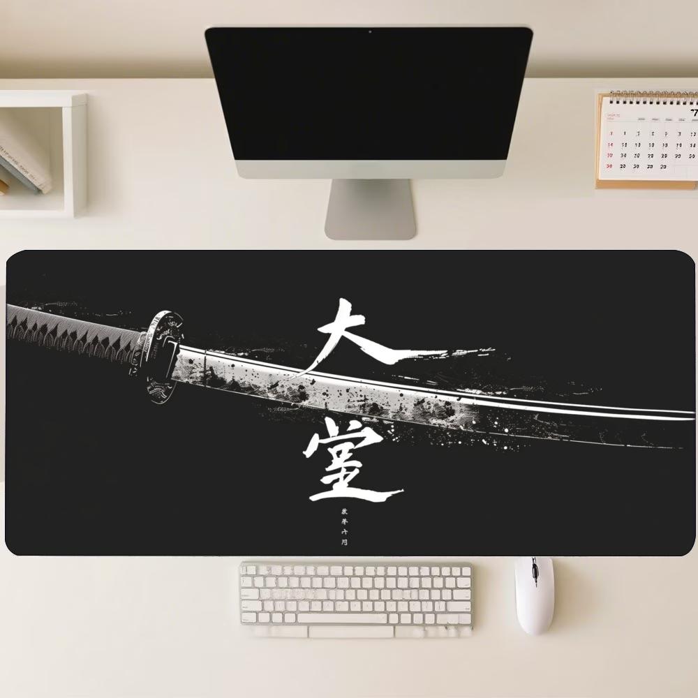 Desk Mat Japanese Samurai Kata - Desk Setup For Work ulasan dan harga