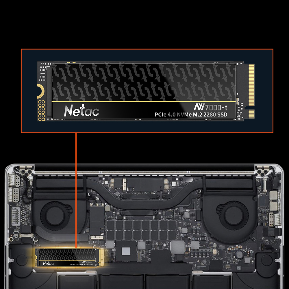 Netac M2 SSD NVMe SSD 1TB 2TB  - Desk Setup Ps5 ulasan dan harga