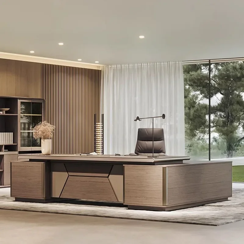 Modern Work Executive Desk Off - Work Desk Home Setup ulasan dan harga