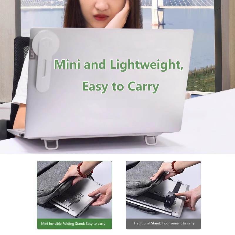 Mini Portable Laptop Stand Hol - Desk Setup Laptop ulasan dan harga