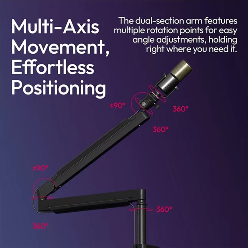 AT82-ZJ05 For Mic Camera Adjus - Desk Setup Streaming ulasan dan harga