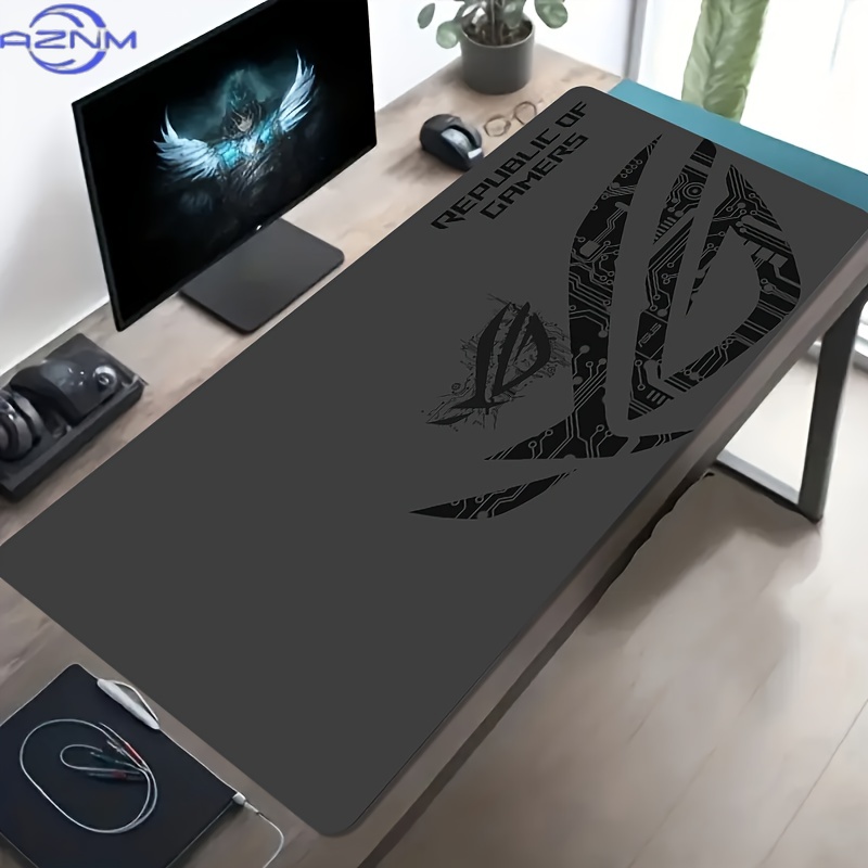 1pc Large Gaming Mouse Pad ROG - Desk Setup Tech ulasan dan harga
