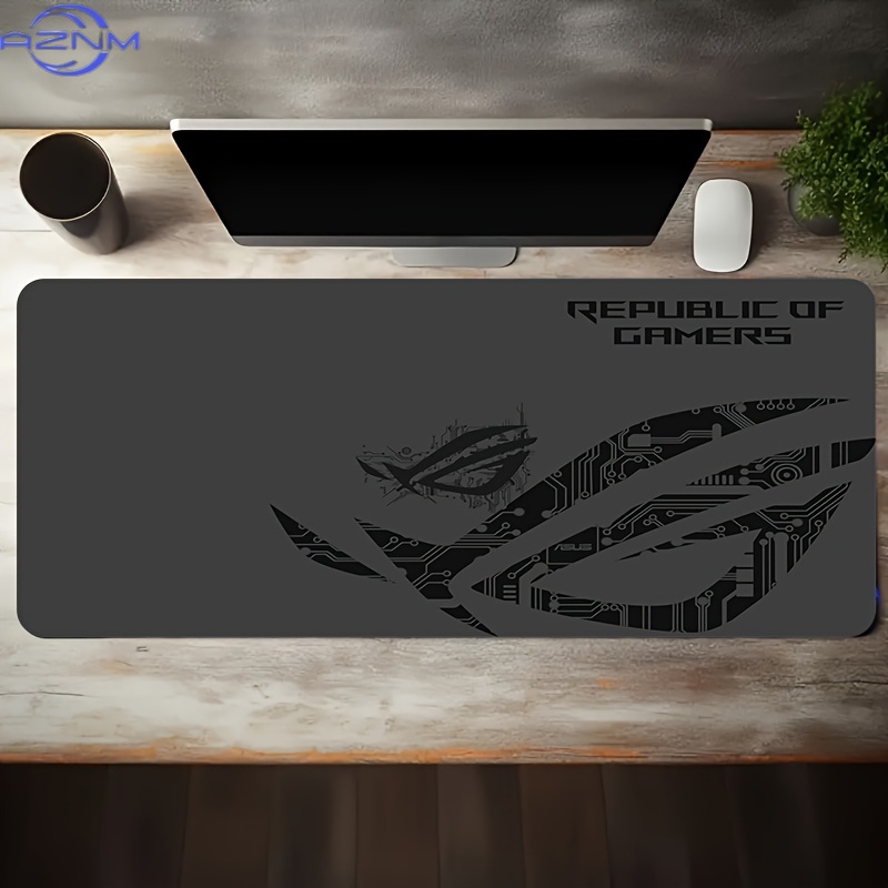 1pc Large Gaming Mouse Pad ROG - Desk Setup Tech ulasan dan harga