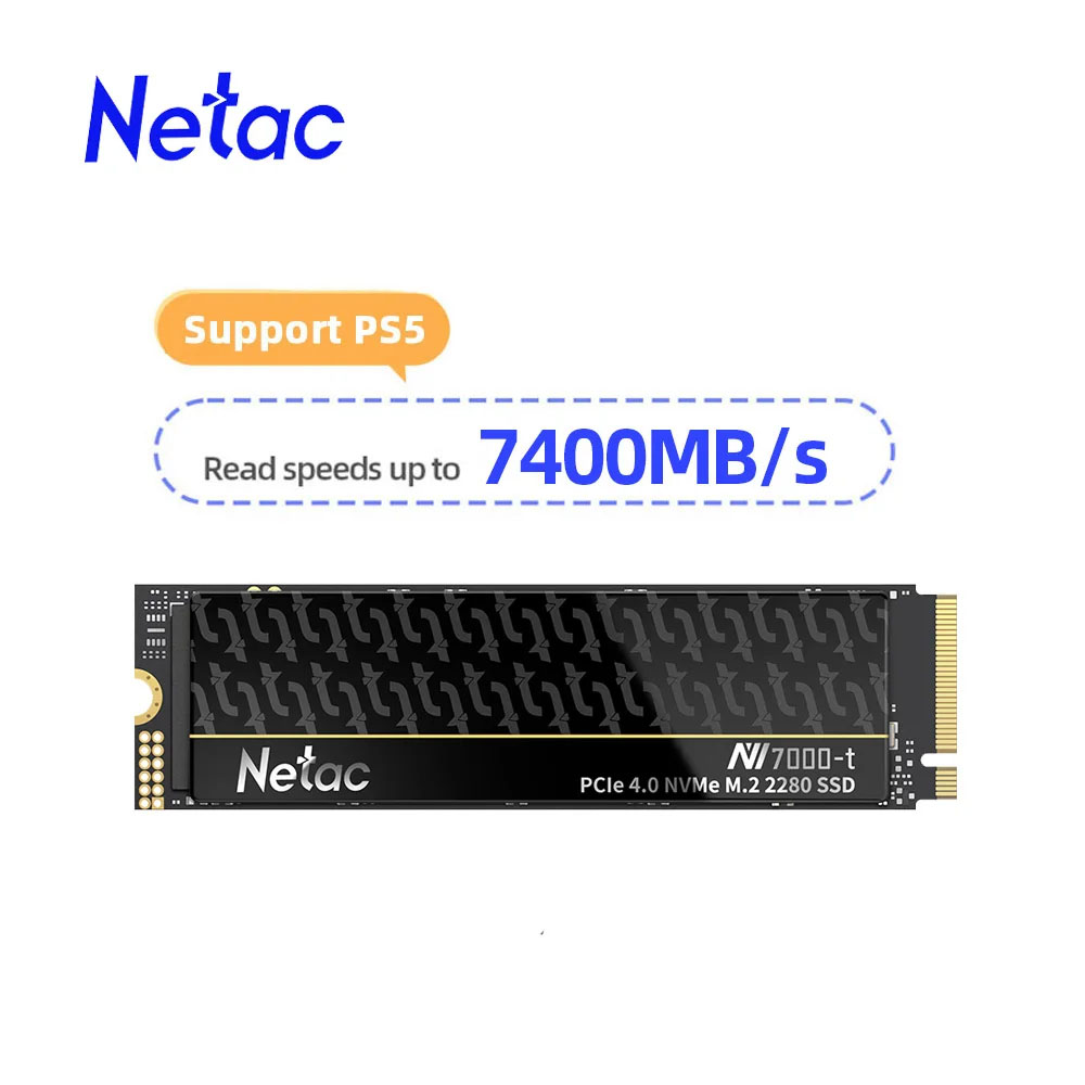 Netac SSD NVMe M2 2TB 4TB SSD  - Desk Setup Ps5 ulasan dan harga