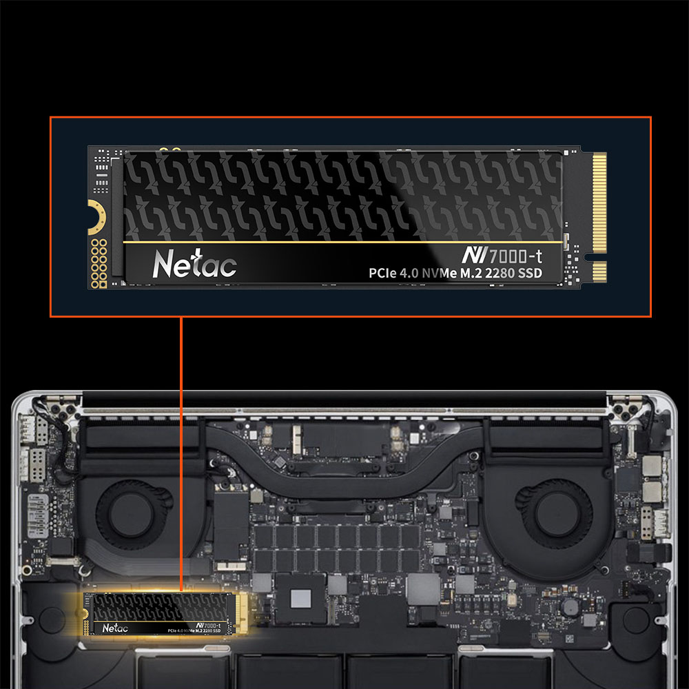Netac SSD NVMe M2 2TB 4TB SSD  - Desk Setup Ps5 ulasan dan harga
