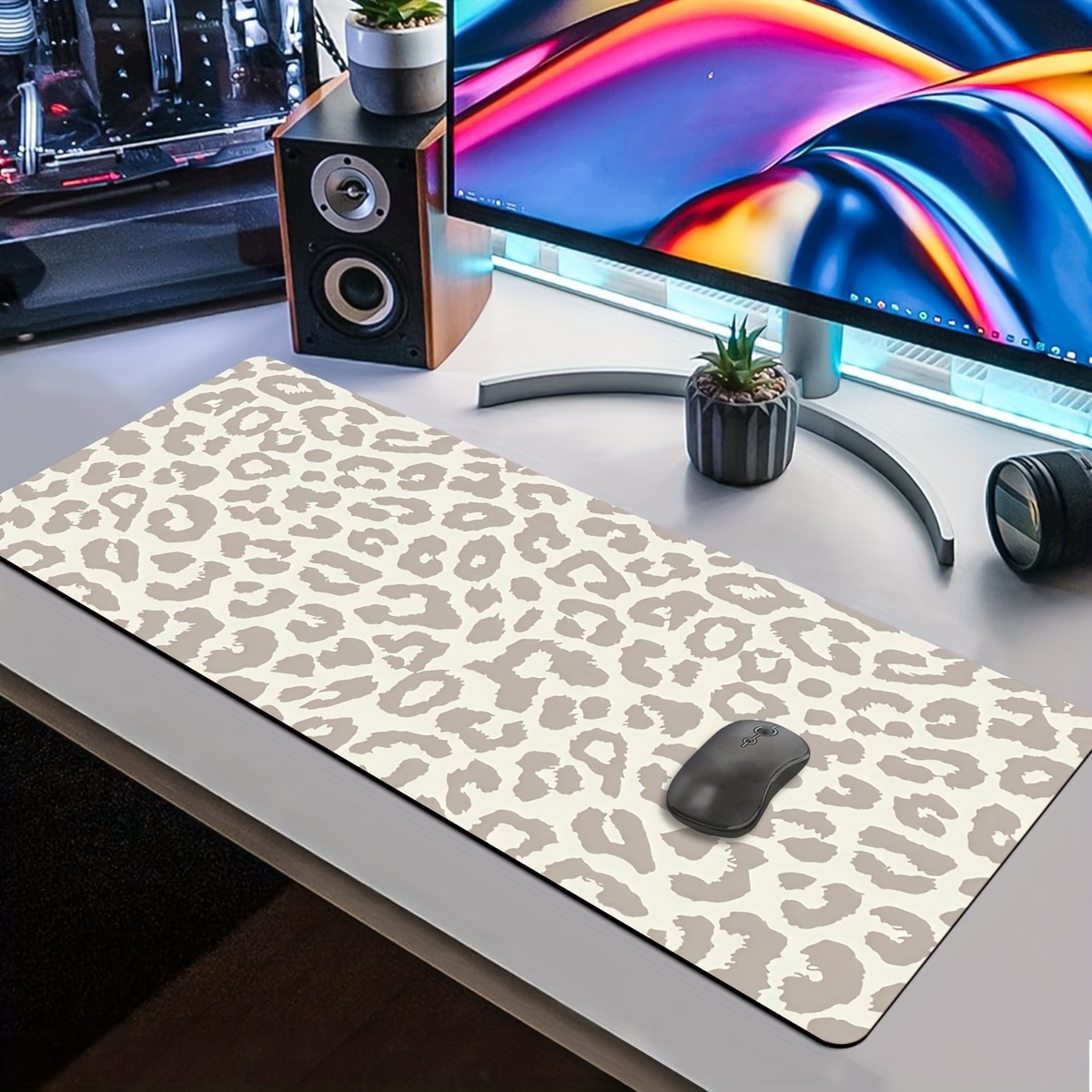 XL/XXL Computer Keyboard and M - Desk Setup Beige ulasan dan harga