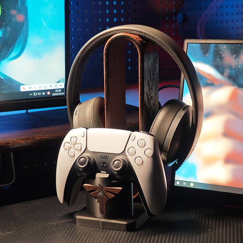 Handle Earphone Stand Zelda An - Desk Setup Ps5 ulasan dan harga