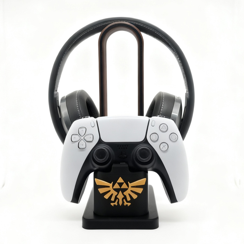 Handle Earphone Stand Zelda An - Desk Setup Ps5 ulasan dan harga