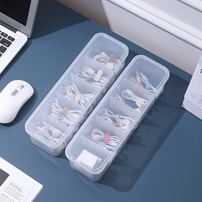 2Pcs Large Cable Management Bo - Desk Setup Organizer ulasan dan harga