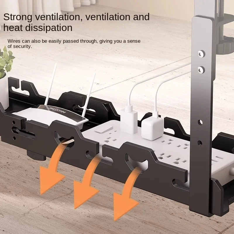 Under Table Telescopic Storage - Desk Setup Organizer ulasan dan harga