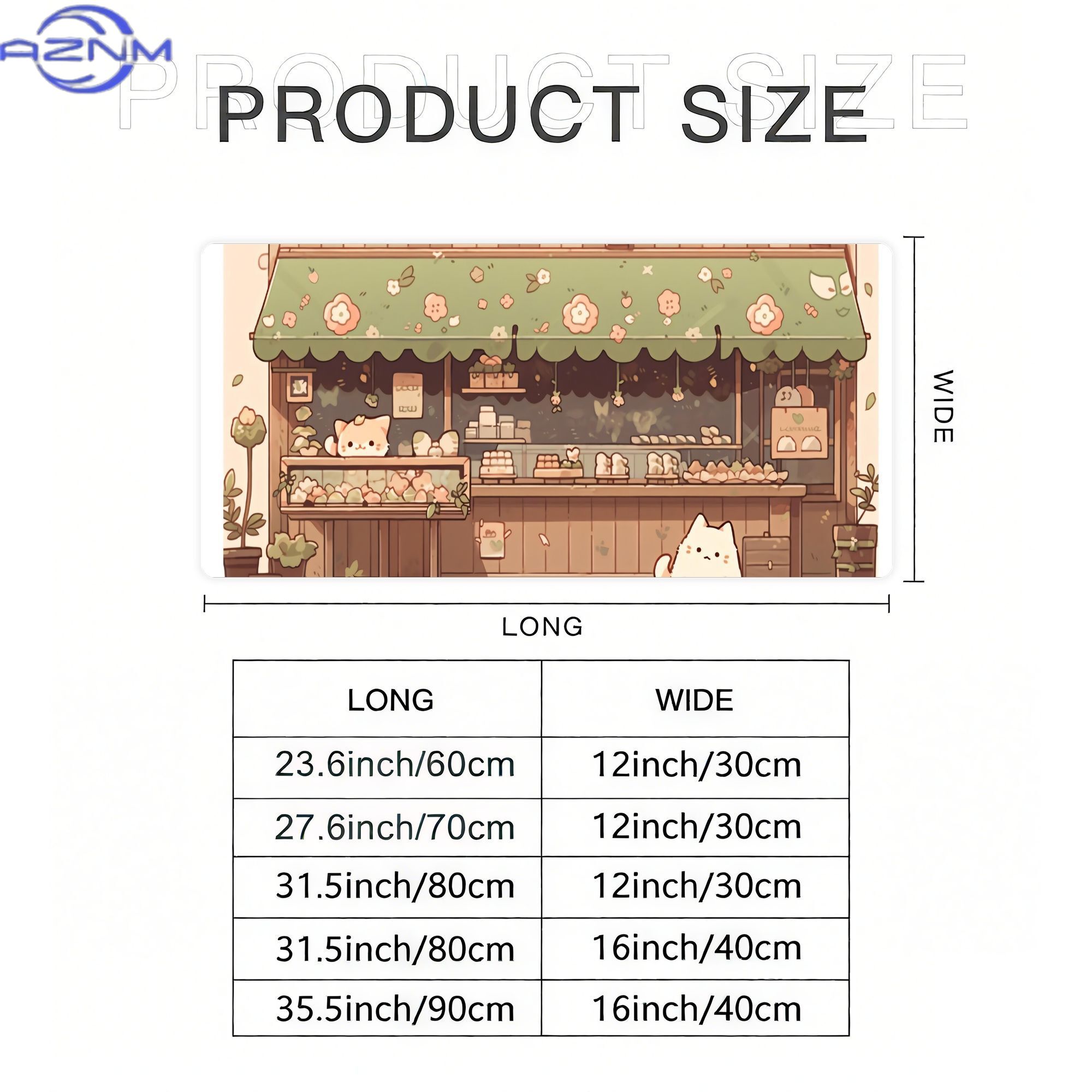 Cat Bakery Aesthetic Green Sho - Desk Setup Streaming ulasan dan harga