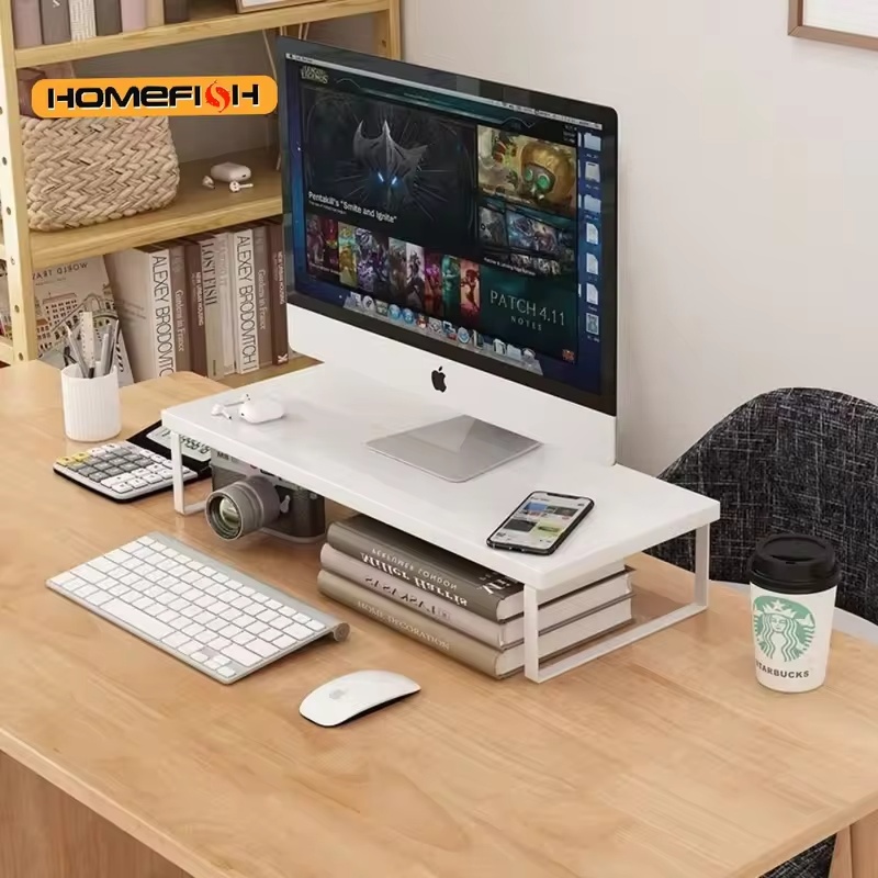 Adjustable Monitor Riser with  - Desk Setup Tech ulasan dan harga