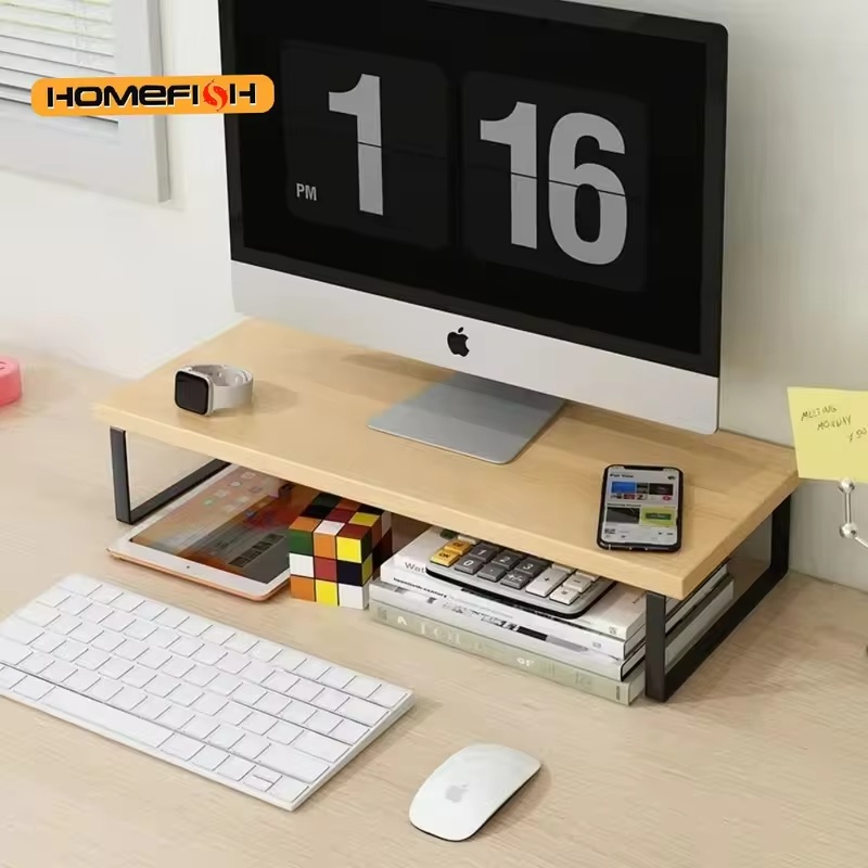 Adjustable Monitor Riser with  - Desk Setup Tech ulasan dan harga