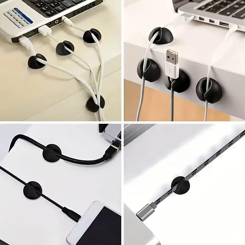 6/10/18-Piece Cable Organizer  - Desk Setup Organizer ulasan dan harga