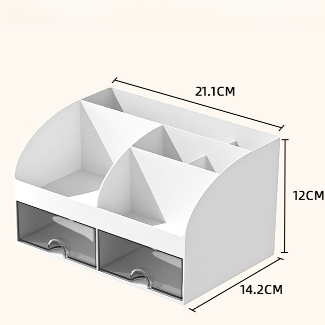 6-compartment Desk Organizer w - Desk Setup Organizer ulasan dan harga