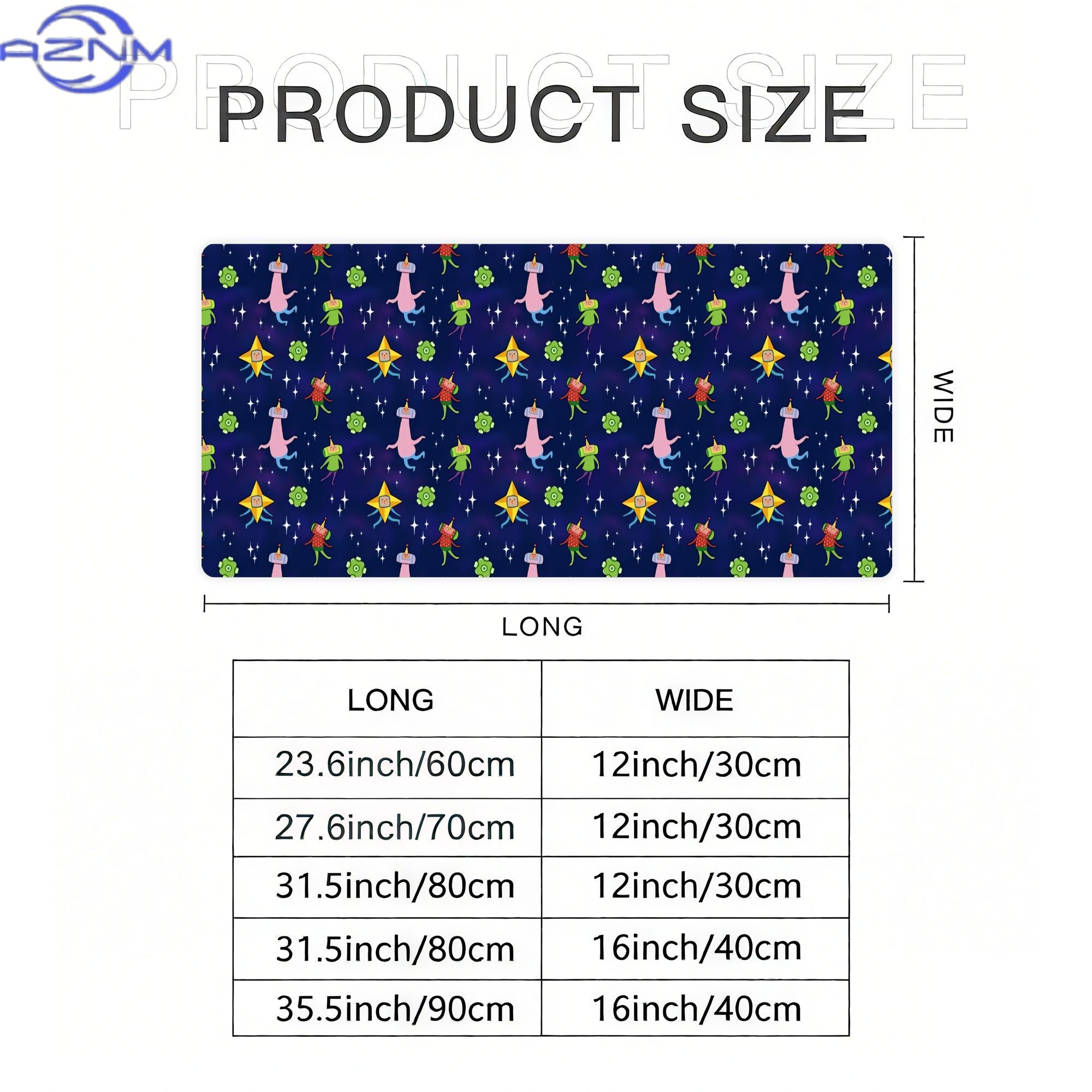 Katamari Space Pattern Large D - Desk Setup Streaming ulasan dan harga