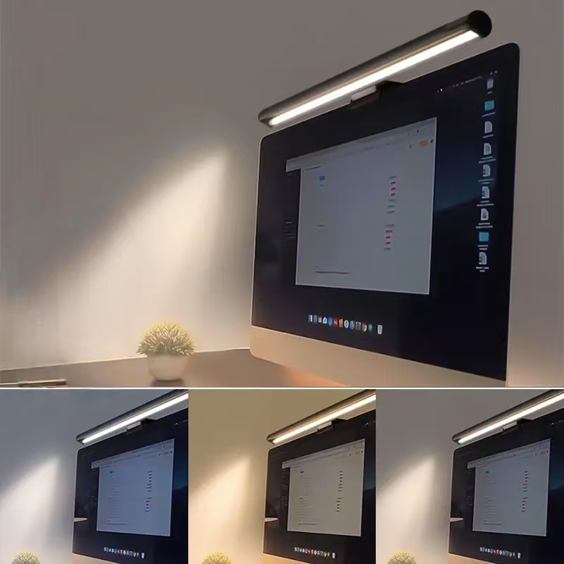 LED Monitor Light Hanging Desk - Desk Setup On Bed ulasan dan harga