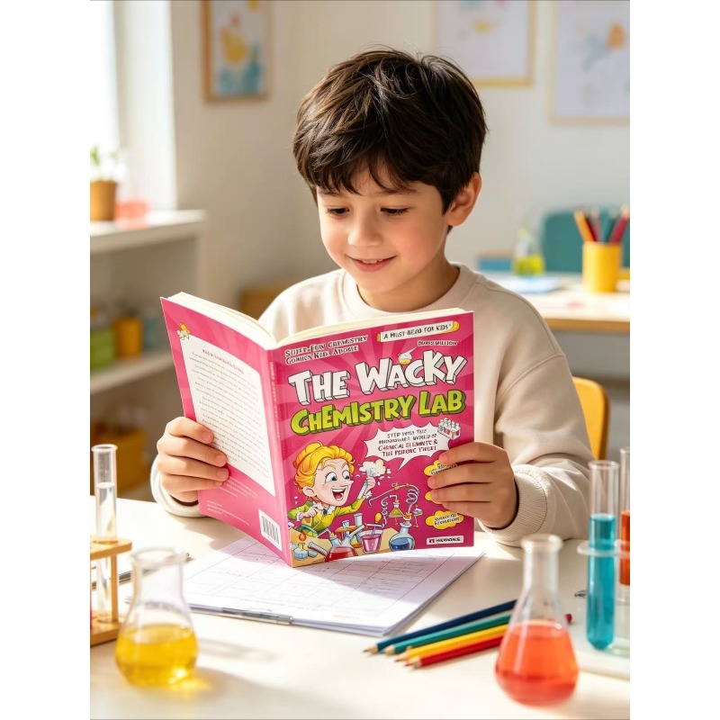 The Wacky Chemistry Lab Kids S - Desk Setup Girl ulasan dan harga