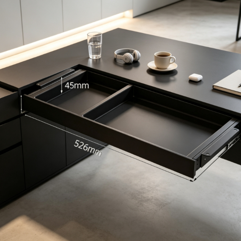 Premium Under Desk Slide-Out S - Desk Setup Organizer ulasan dan harga