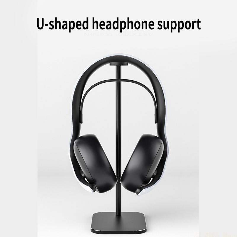 E56B Aluminium Headphone Stand - Desk Setup Ps5 ulasan dan harga