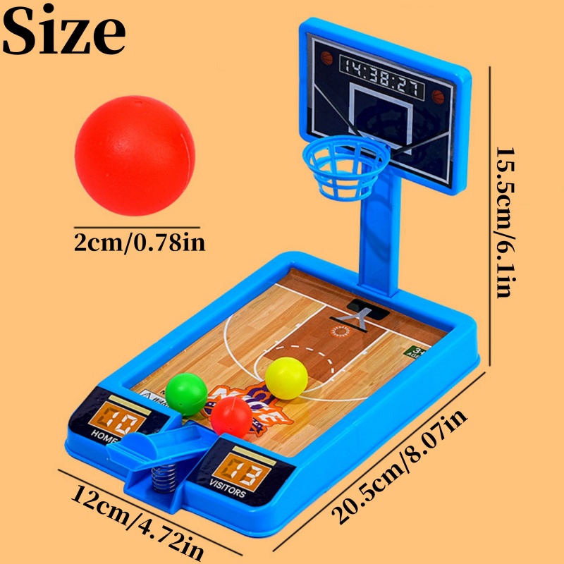 Mini Basketball Finger Shootin - Desk Setup Girl ulasan dan harga