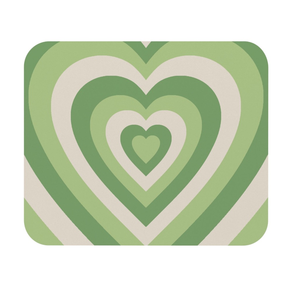 Retro Heart Mouse Pad | aesthe - Desk Setup Girly ulasan dan harga