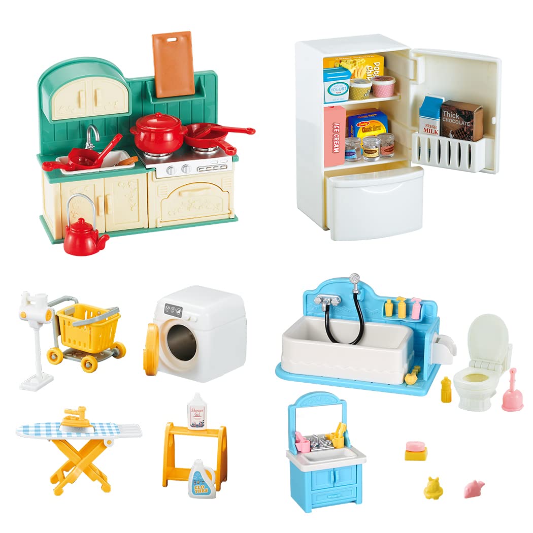 Doll House 1:12 Miniature Furn - Desk Setup Girl ulasan dan harga